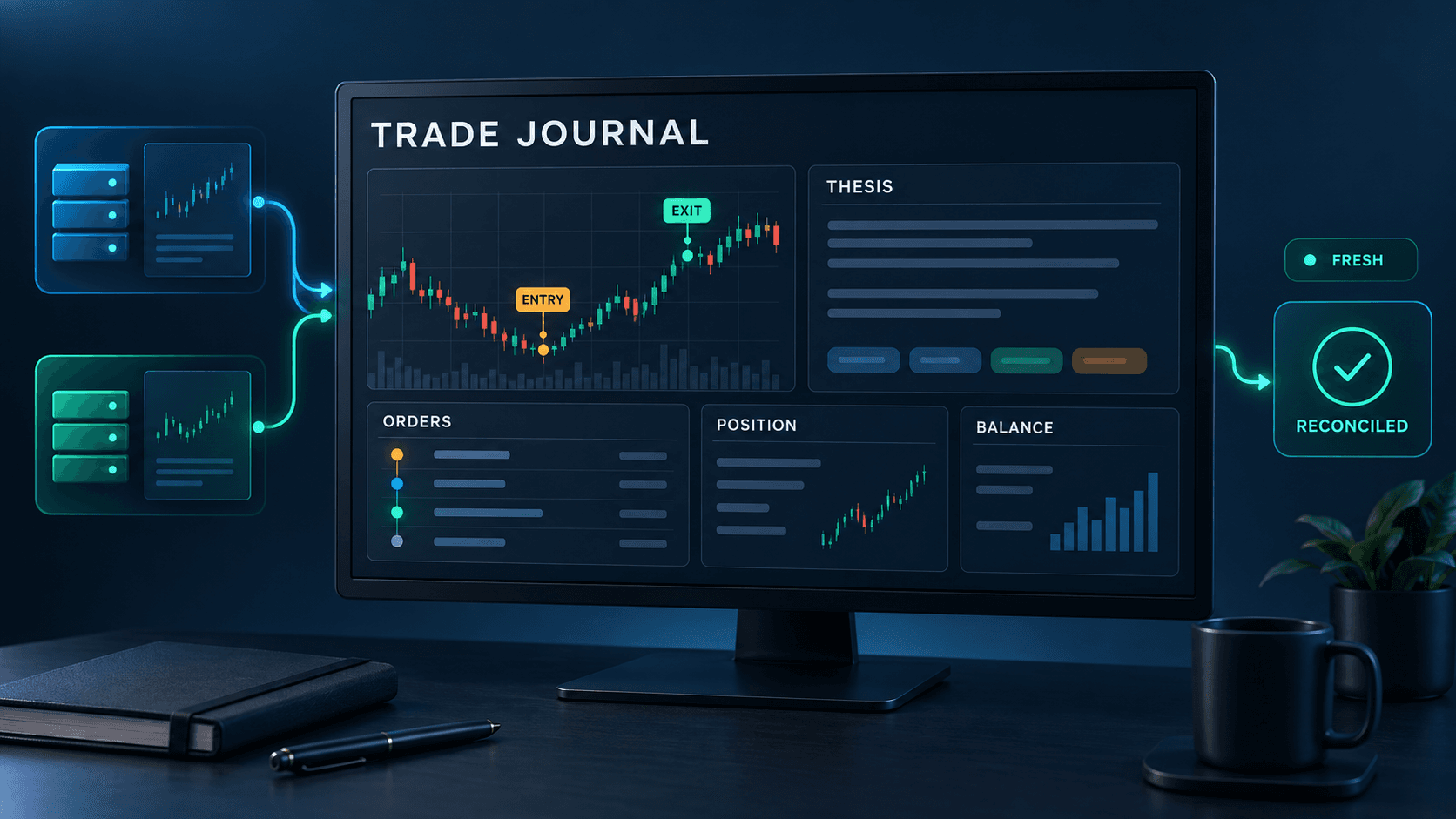 Cover Image for How to Plan a Broker-Connected Trading Journal