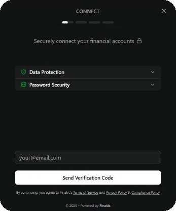 Finatic Connect: users authenticate inside your product